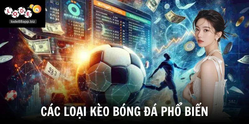 Các loại kèo bóng đá phổ biến