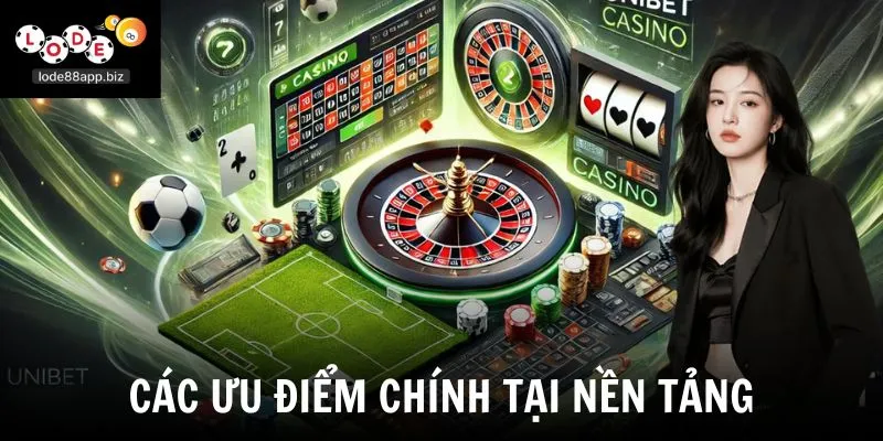 Các ưu điểm chính tại nền tảng