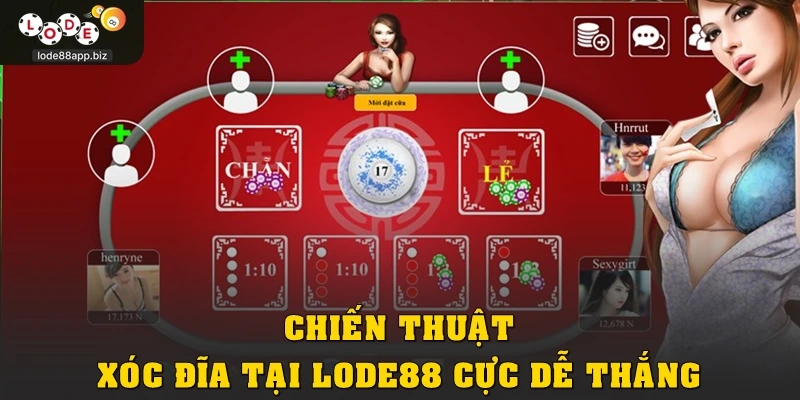 Chiến thuật xóc đĩa tại Lode88 cực dễ thắng